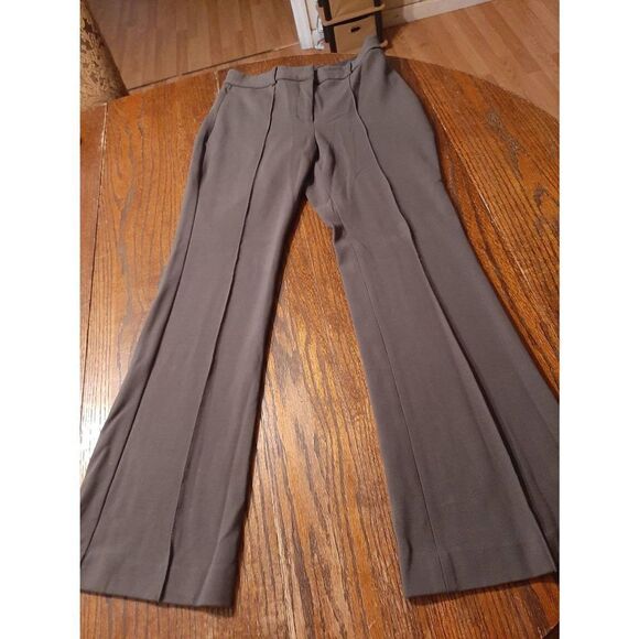 Size 6 Short Express Grey Pants with Front Pockets Mid Rise - Picture 1 of 4